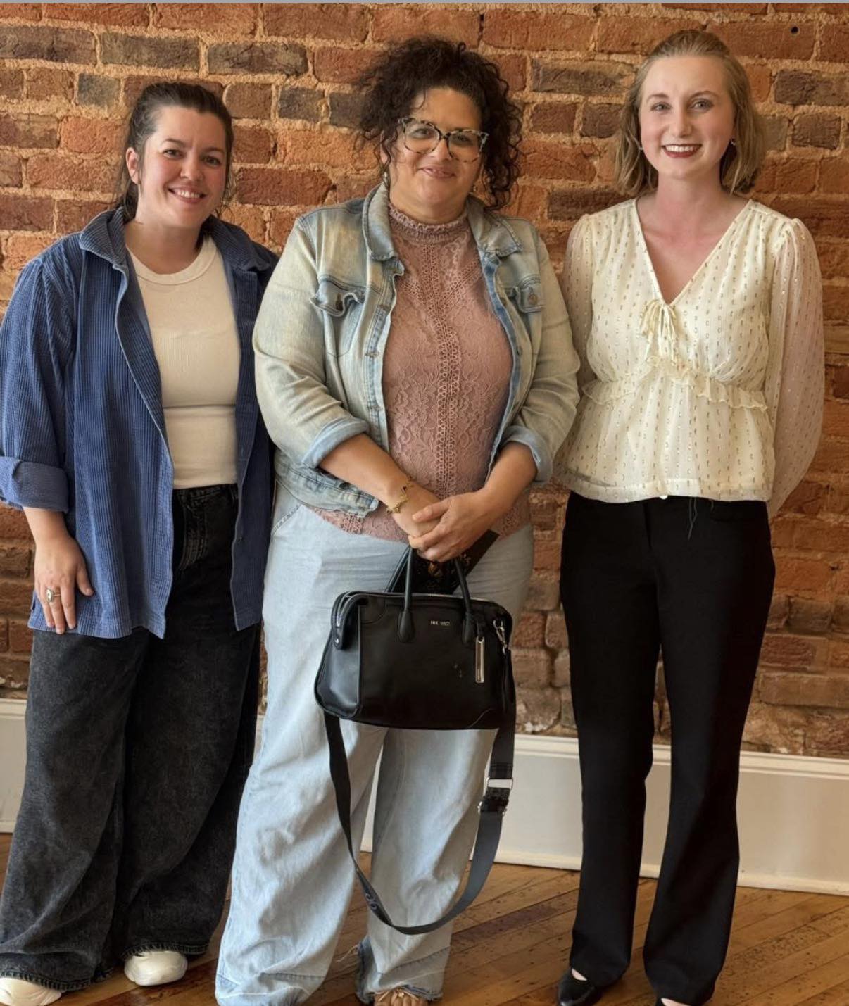 Tinishia Graham (NOLA), Kate Reid (NOLA), & Jenna Durham (United Way of Oconee)