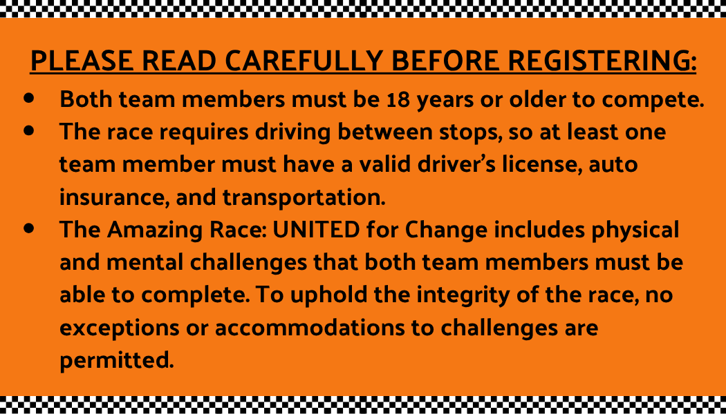 PLEASE READ RULE MANUAL CAREFULLY BEFORE REGISTERING