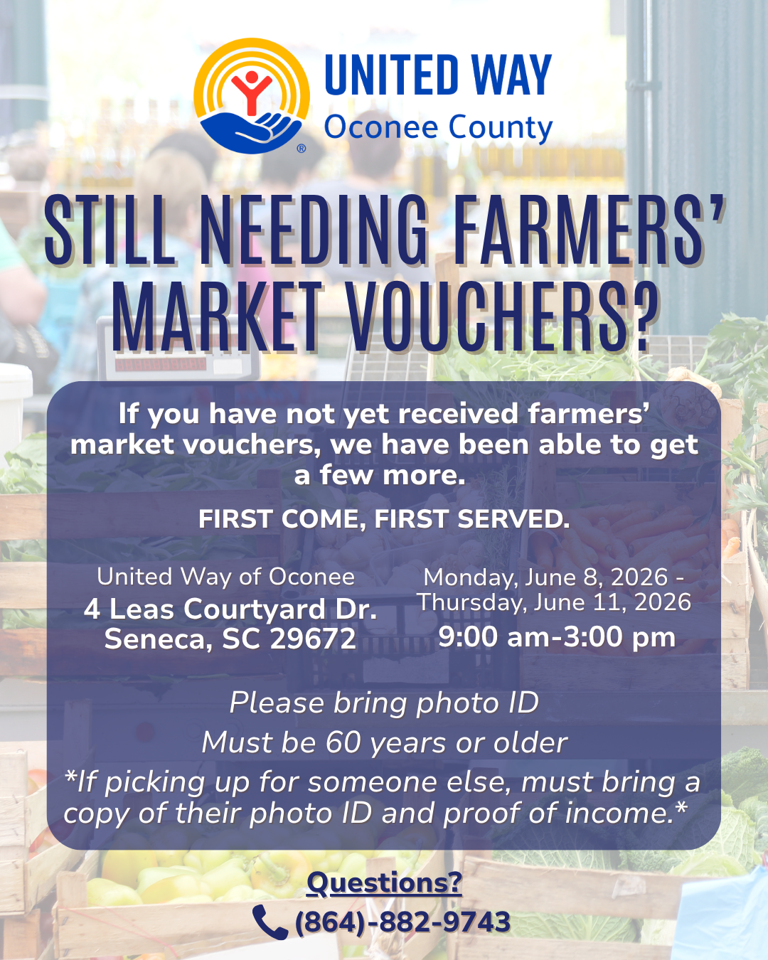 Senior Farmers' Market Vouchers