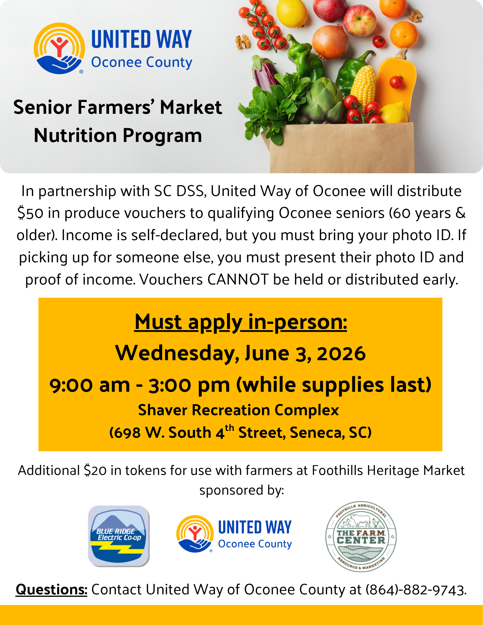 Senior Nutrition Program